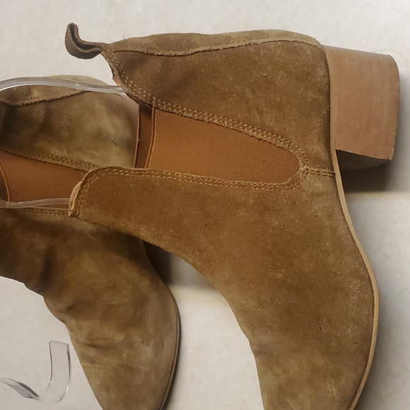 Topshop suede bootie size 38 us 7.5 - Picture 5 of 10